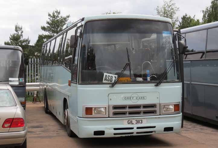 Grey Cars Volvo B10M Plaxton GIL3113